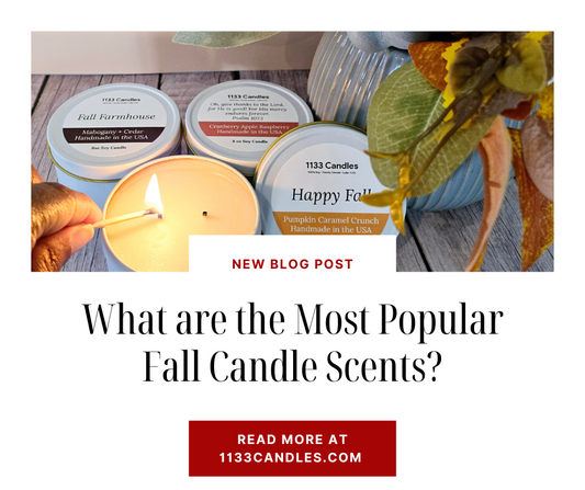 What are the Most Popular Fall Candle Scents?