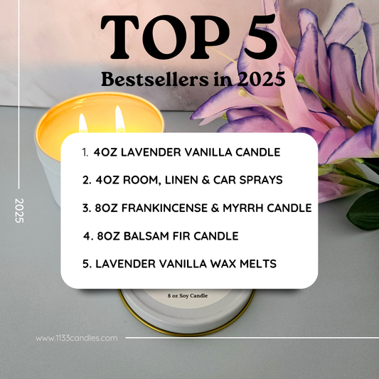 Top 5 Bestsellers in 2025