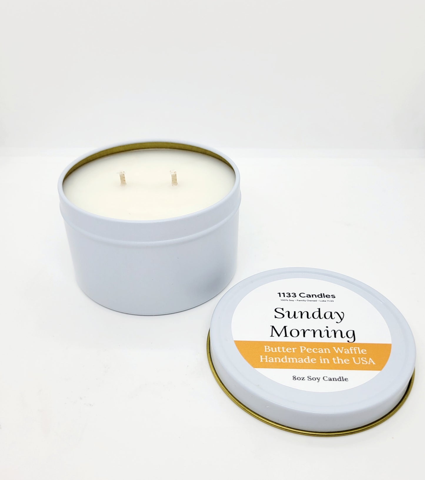 butter pecan waffle candle