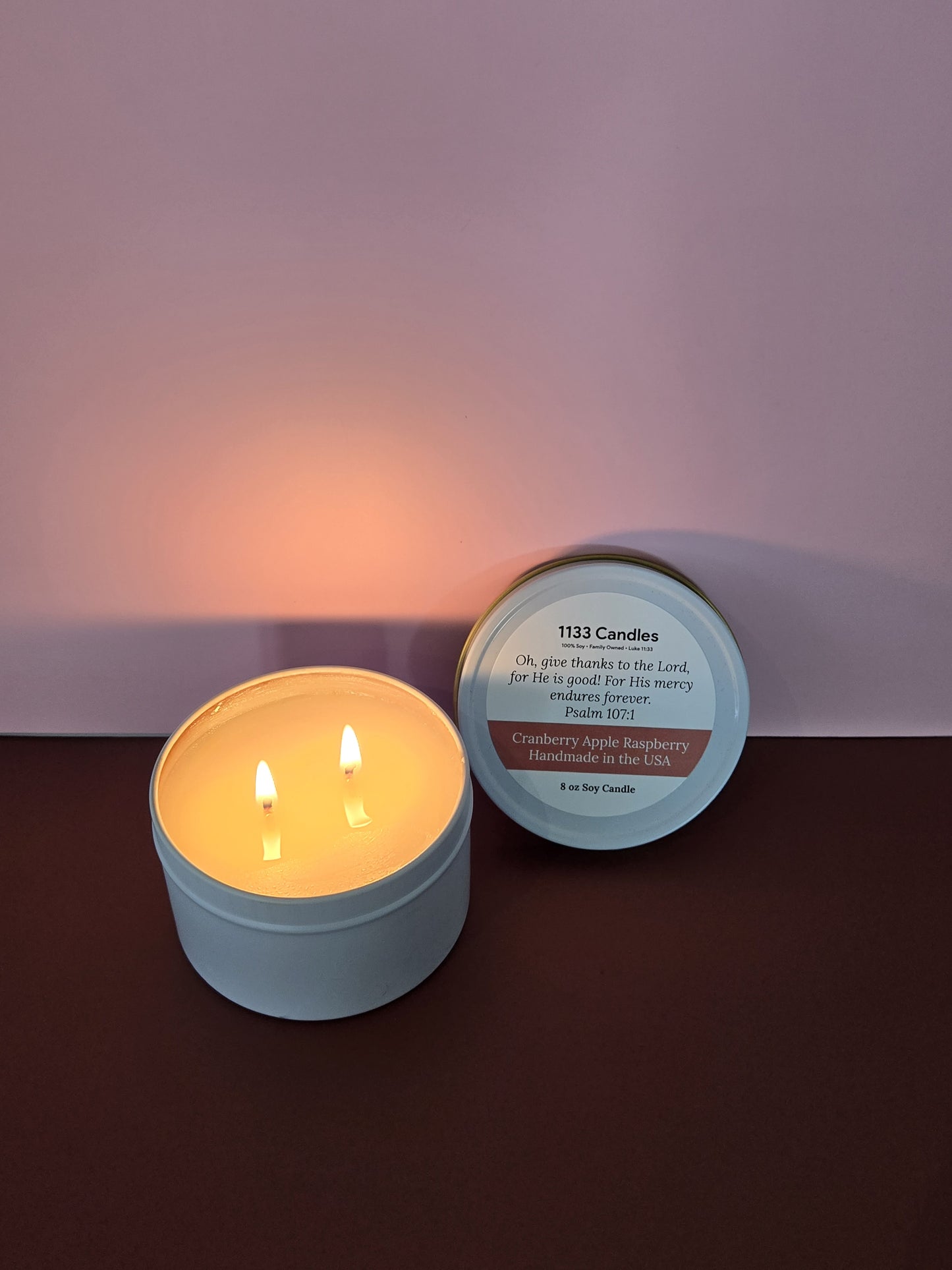 cranberry apple marmalade candle