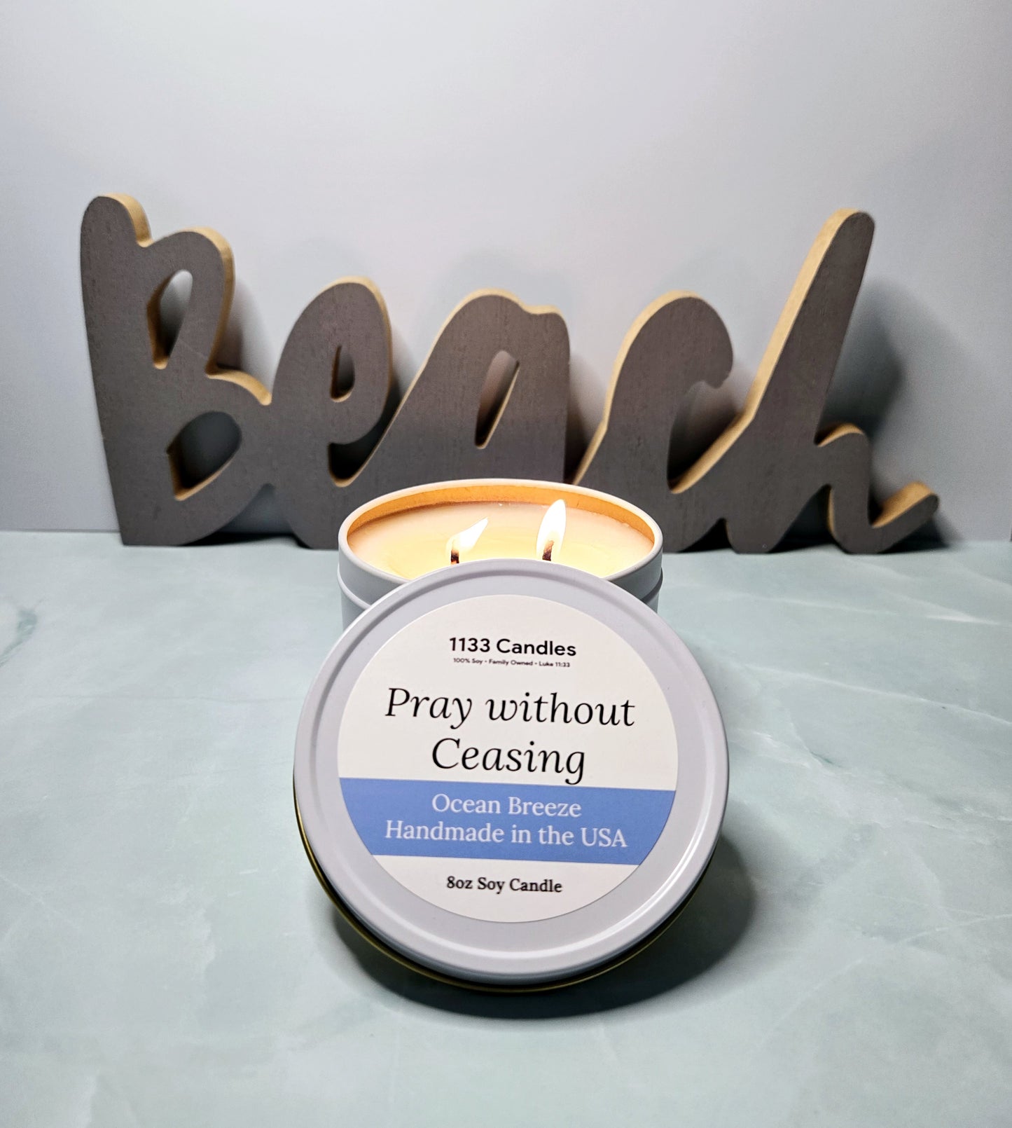 coastal waters candle