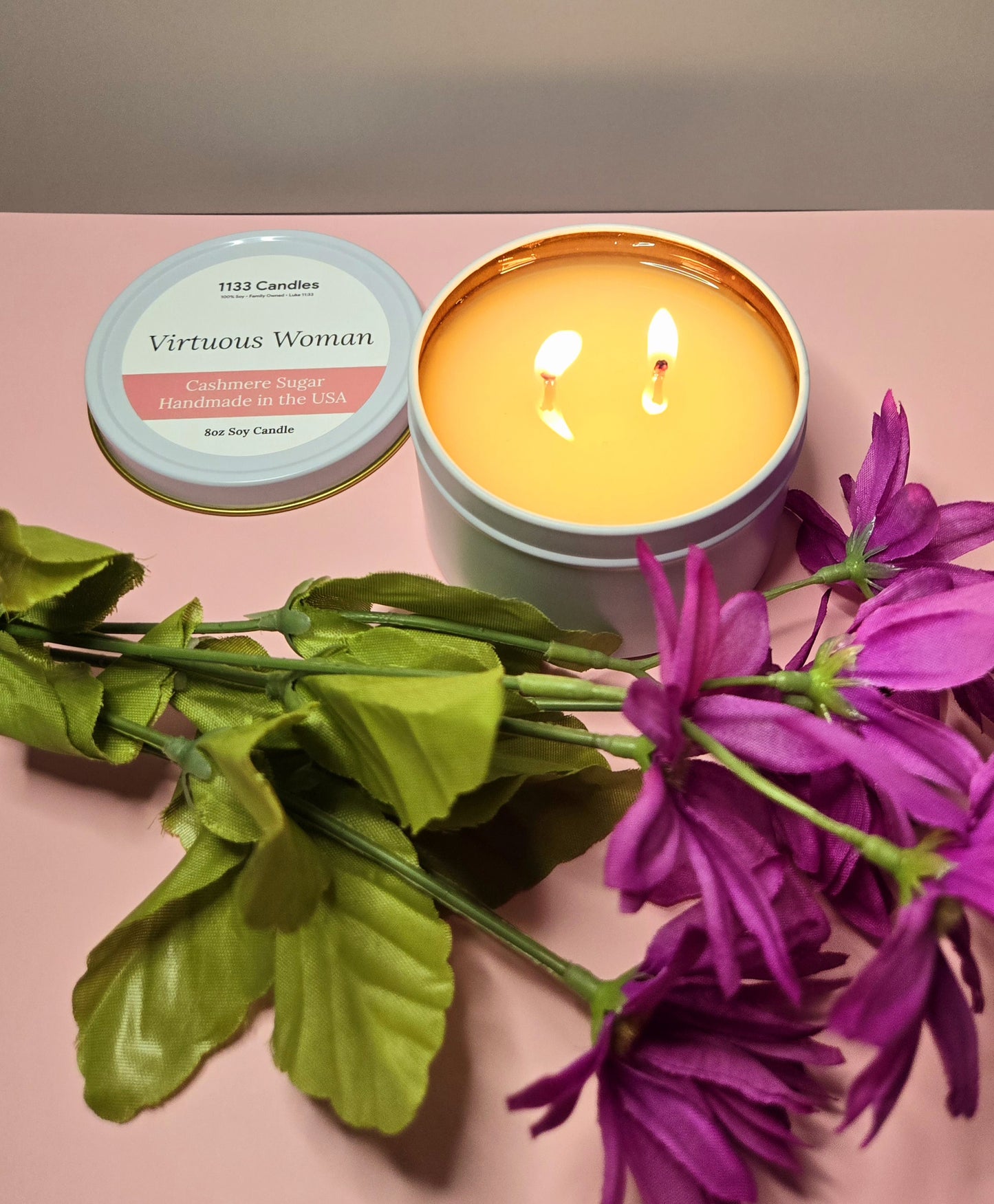 8oz Candle Bundle Set | Top 10 Scents | Bible Verse Candles