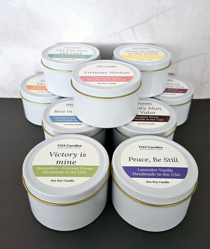 10 Candles with Bible Verses on Them to Encourage You