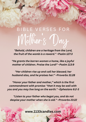 Bible Verses Mother's Day