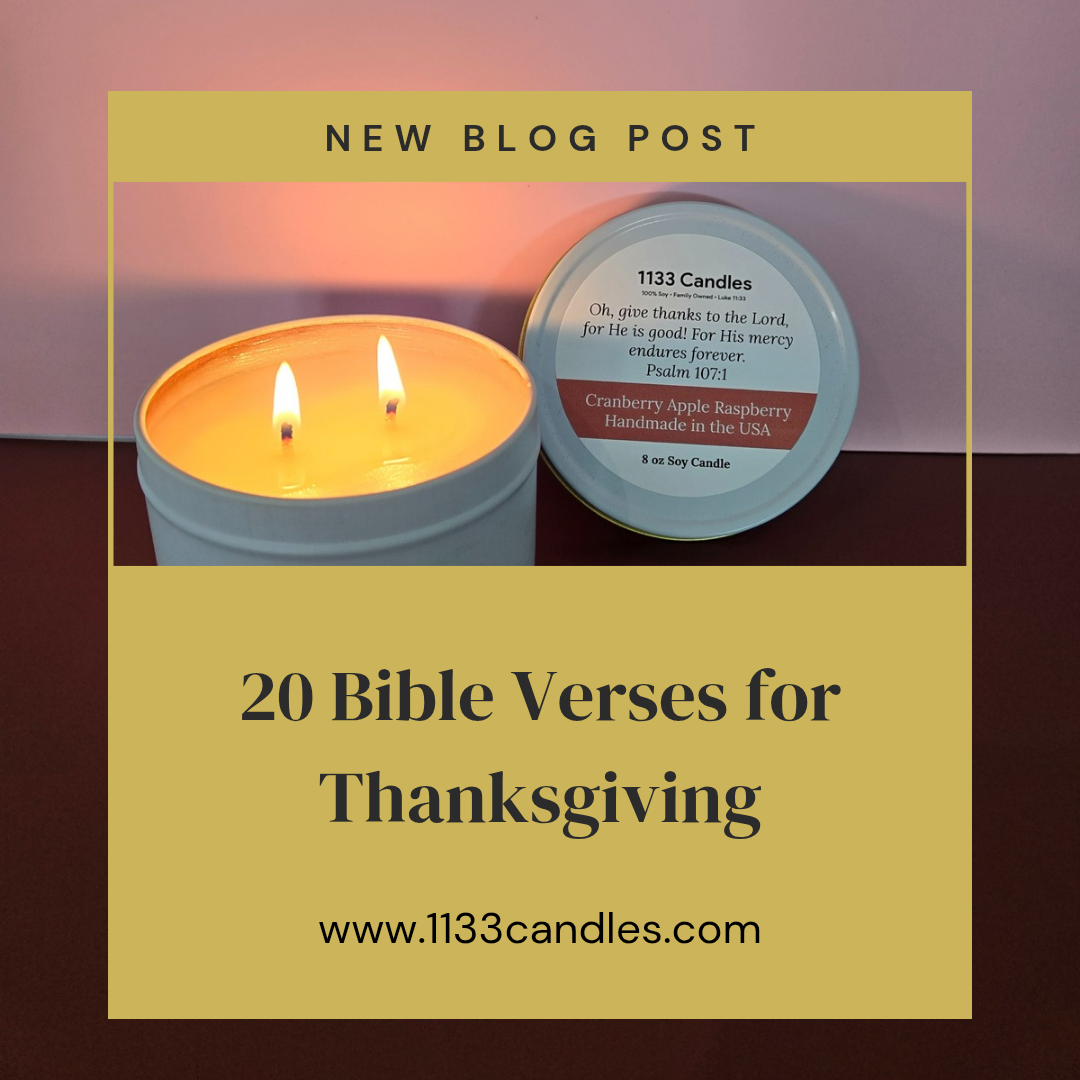 20 Bible Verses for Thanksgiving