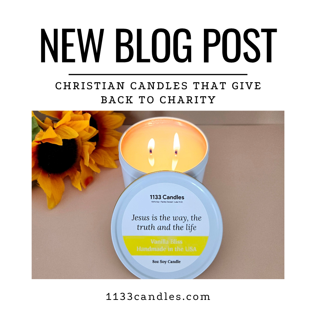 Christian candles that give back to charity