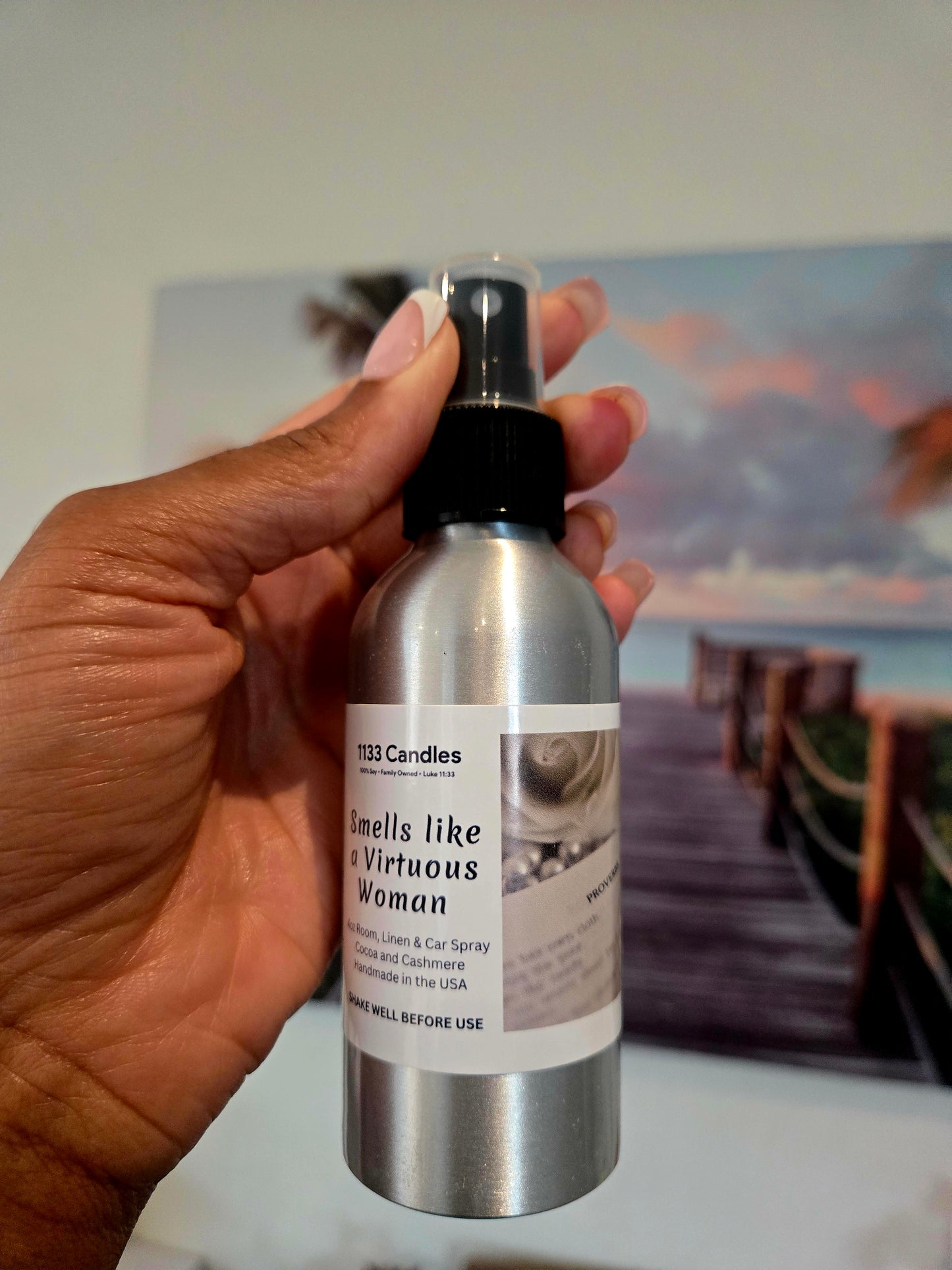 4oz Room Spray | Car Freshener | Natural Odor Eliminator | Air Freshener