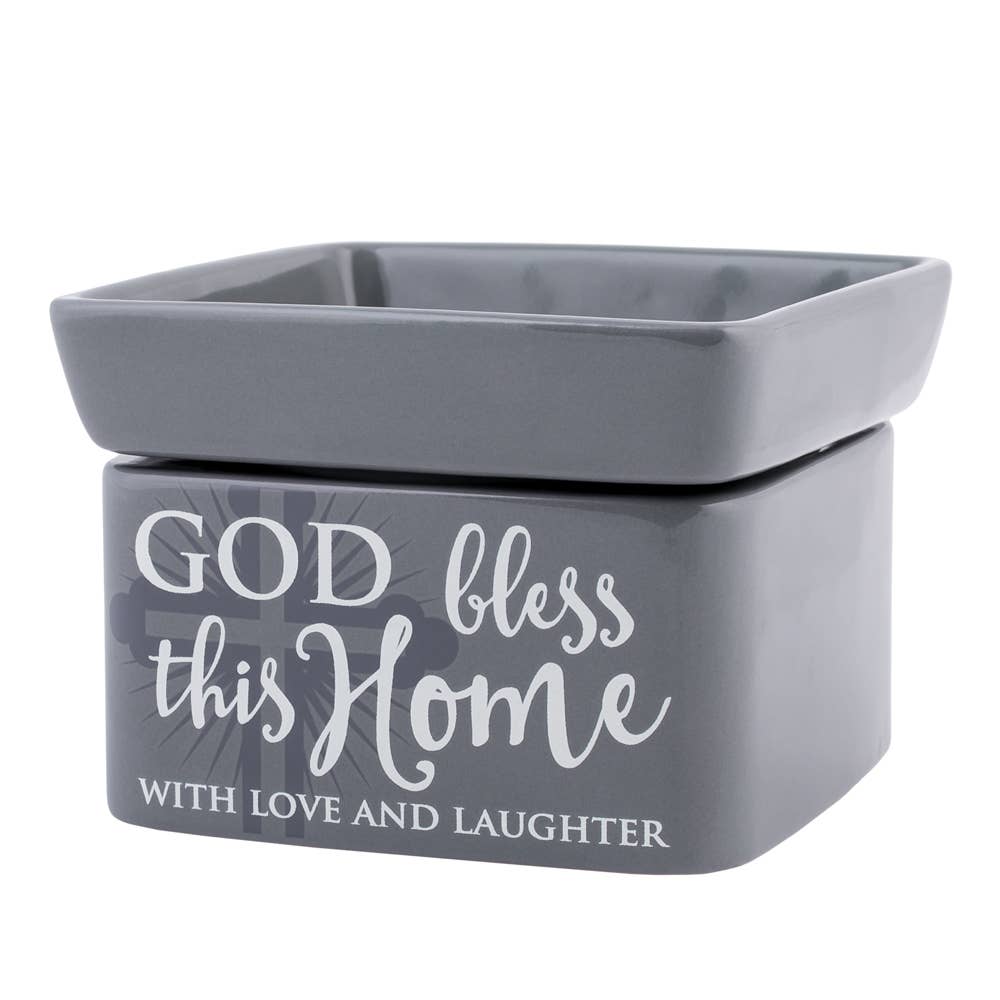 God Bless This Home | 2-in-1 Wax Warmer | Pre-order (Ships Oct. 15th)