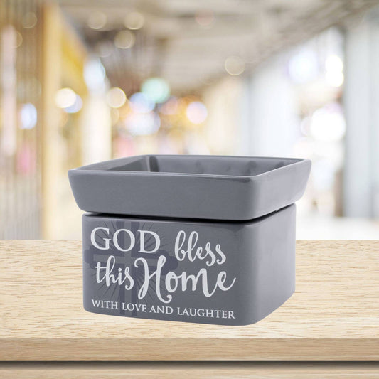 God Bless This Home | 2-in-1 Wax Warmer | Pre-order (Ships Oct. 15th)