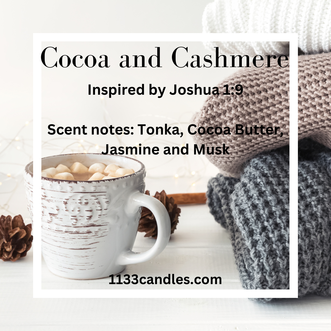 Cocoa and Cashmere 4oz Candle | Winter Mini Candle
