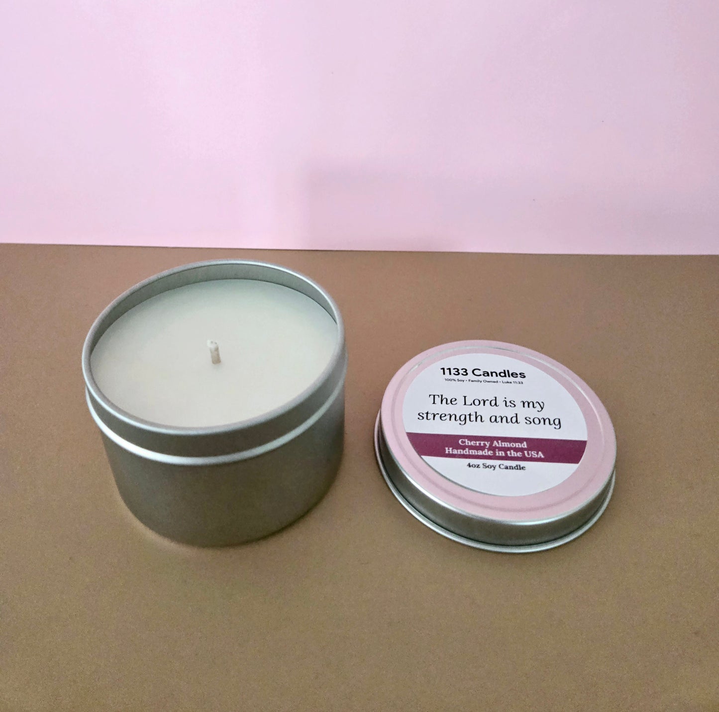 jergens cherry almond candle