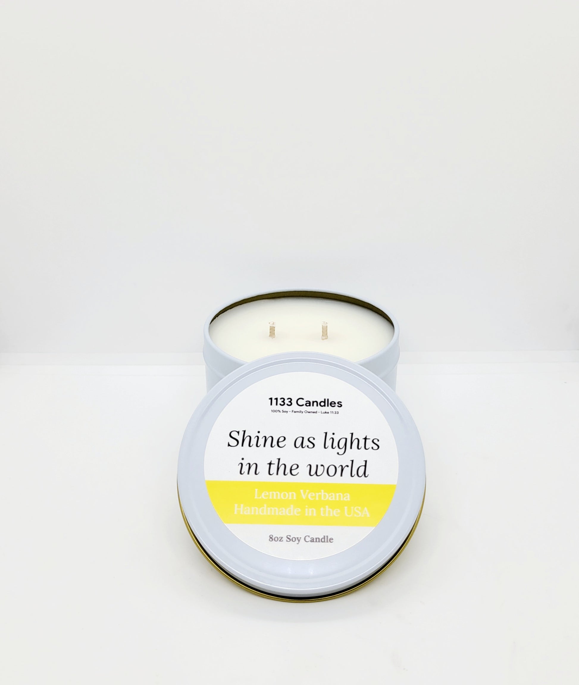 lemon scented candles