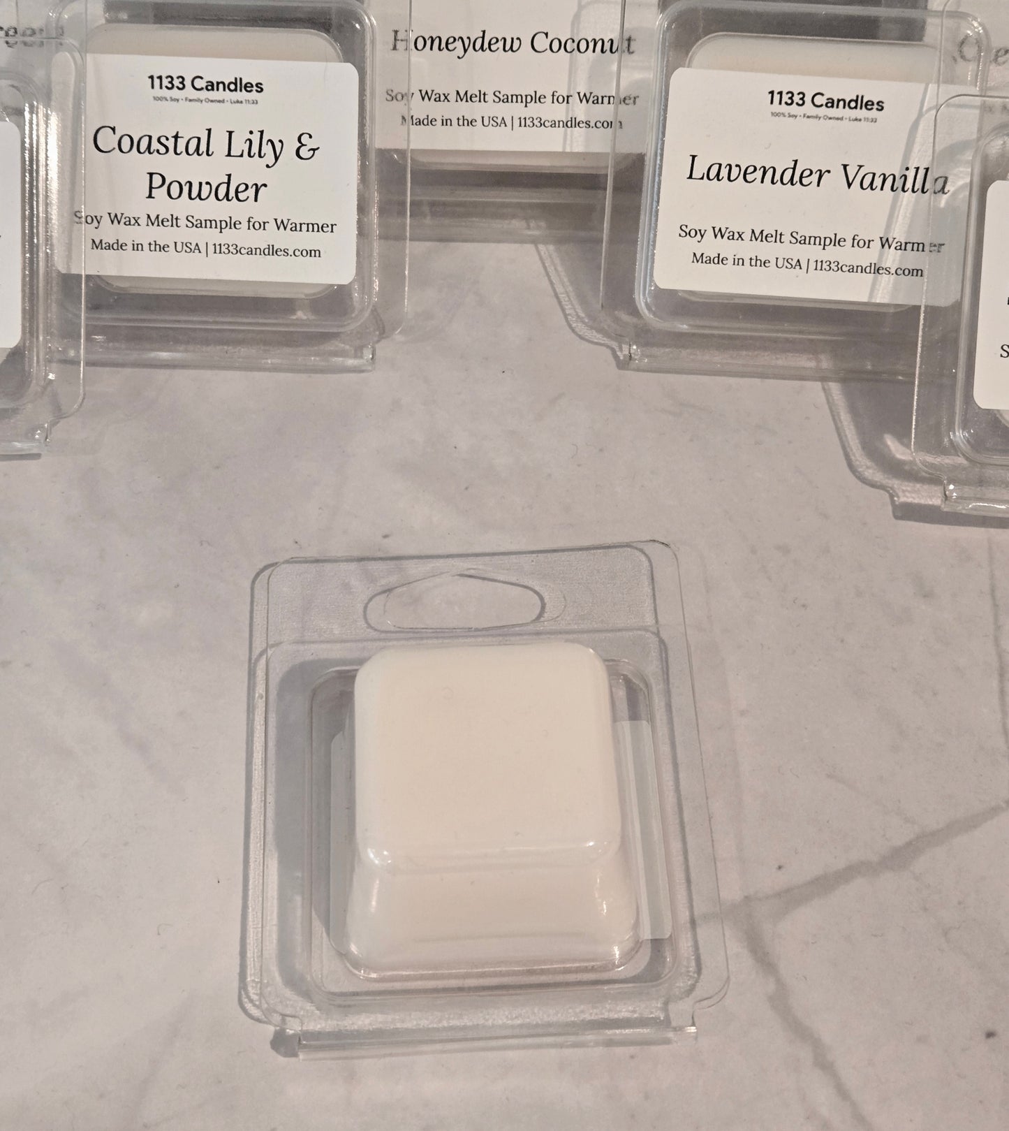 Soy Wax Melt Samples | Try Our Scents