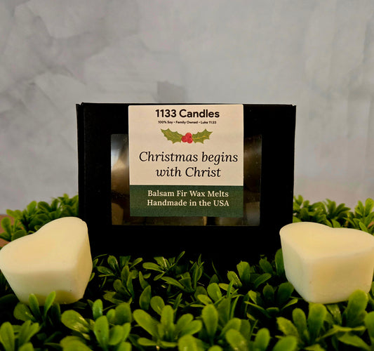 Balsam Fir Wax Melts | Christmas Tree Scent