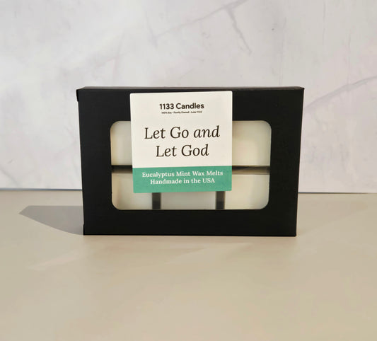 Eucalyptus Spearmint Wax Melts | Let Go and Let God | Winter Wax Melts