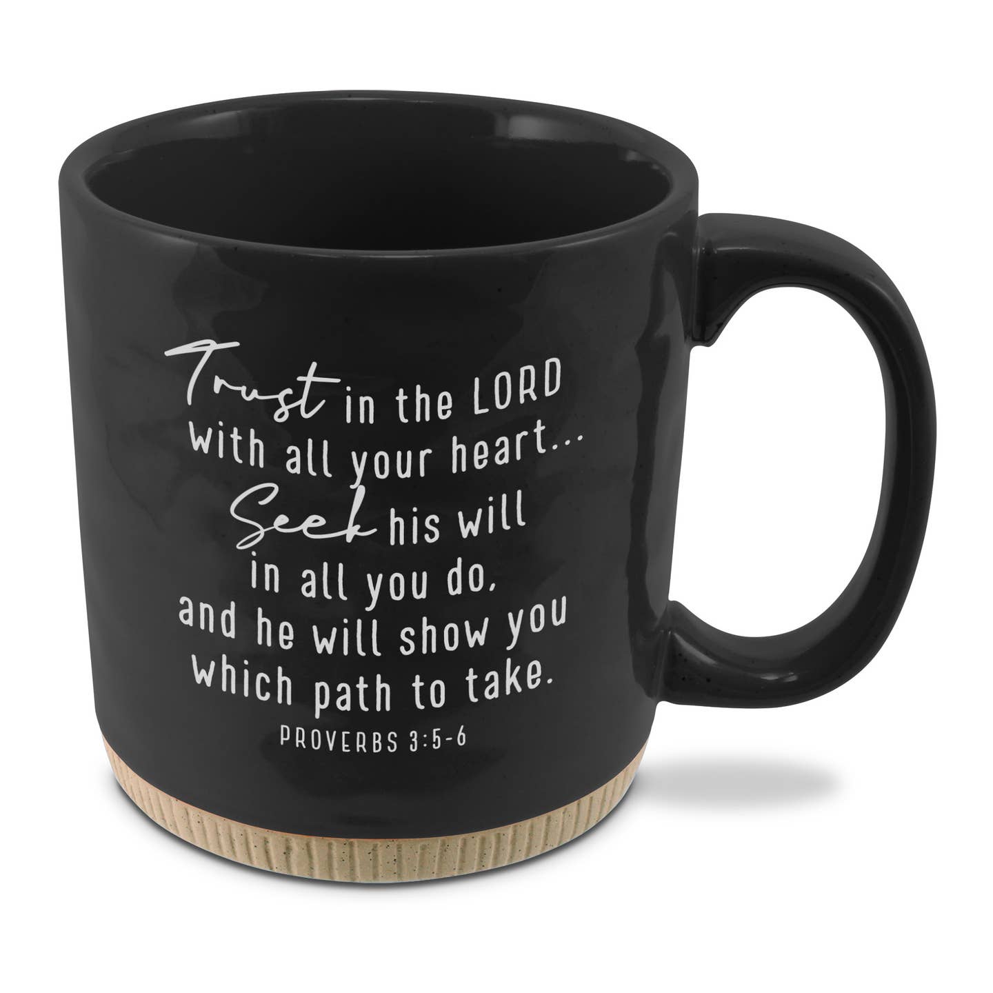 Faith Coffee Mug | 16oz Black Mug