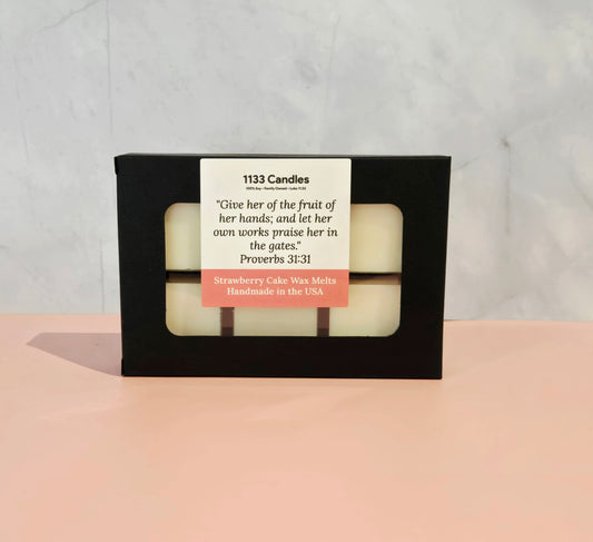 Strawberry Cake Wax Melts - Proverbs 31 Soy Wax Melts