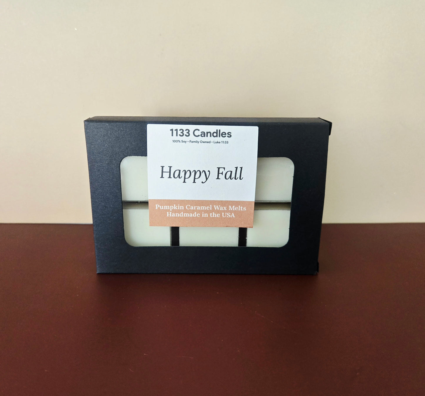 Pumpkin Caramel Crunch Soy Wax Melts | Happy Fall Wax Melts