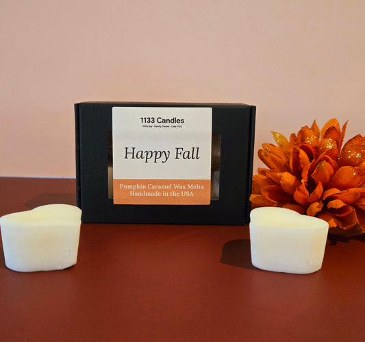 Pumpkin Caramel Crunch Wax Melts | Happy Fall Wax Melts
