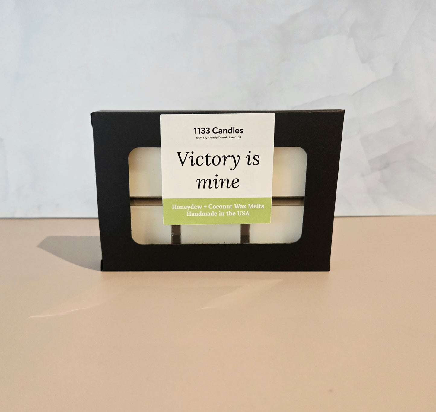 Honeydew and Coconut Wax Melts | Victory is Mine Soy Wax Melts