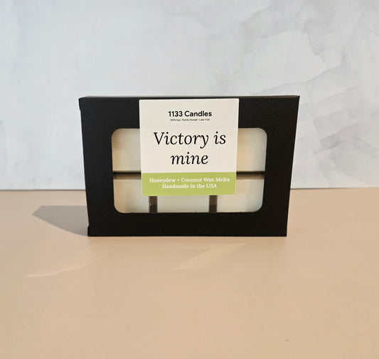 Honeydew and Coconut Wax Melts | Victory is Mine Soy Wax Melts