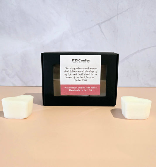 Watermelon Lemonade Soy Wax Melts - Psalm 23