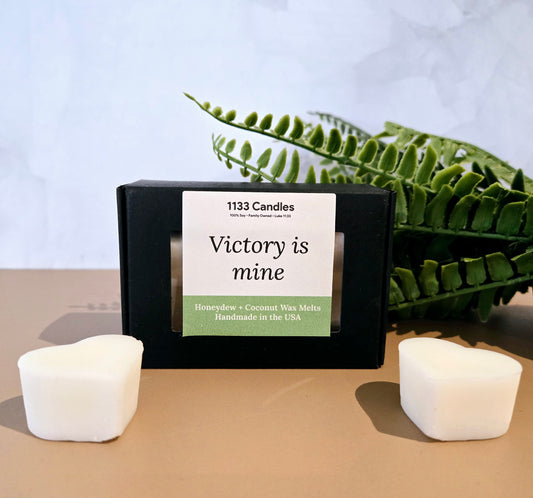 Honeydew and Coconut Wax Melts | Victory is Mine Soy Wax Melts